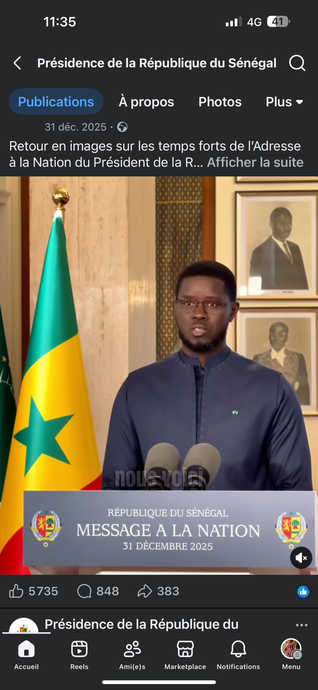 Discours à la Nation : Bassirou Diomaye Faye détaille les leviers économiques de la transformation