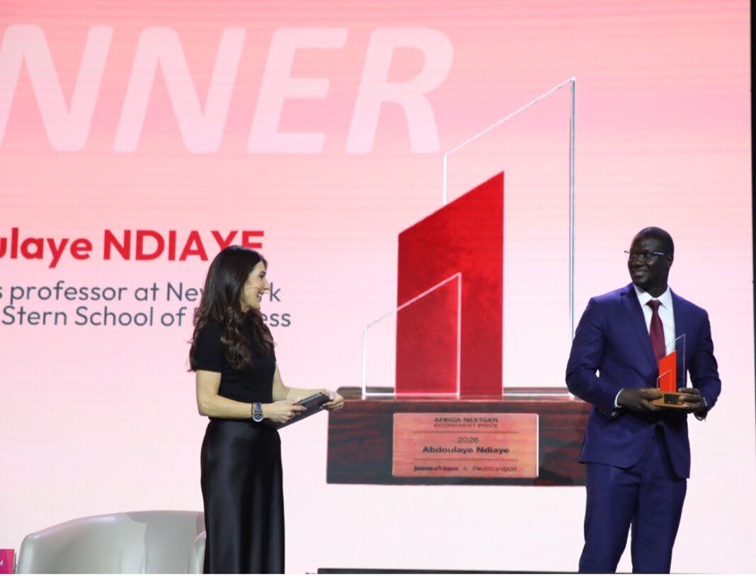 Le Sénégalais Abdoulaye Ndiaye, lauréat de la première édition de l’Africa NextGen Economist Prize Le Sénégalais Abdoulaye Ndiaye, lauréat de la première édition de l’Africa NextGen Economist Prize