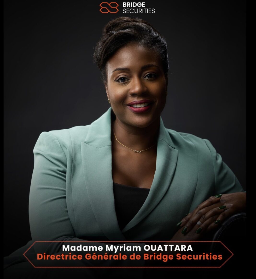 Bridge Securities confie sa direction générale à Myriam Ouattara Bridge Securities confie sa direction générale à Myriam Ouattara