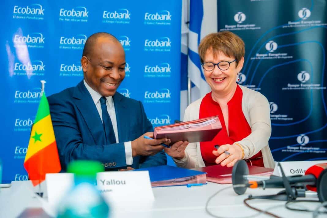 La BERD et Ecobank Sénégal concluent un partenariat de près de 10 milliards de FCFA pour doper le secteur commercial La BERD et Ecobank Sénégal concluent un partenariat de près de 10 milliards de FCFA pour doper le secteur commercial