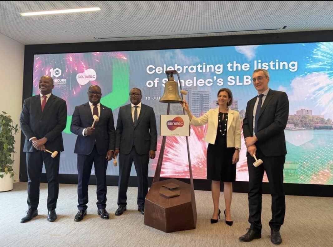 SENELEC fait son entrée à la Bourse de Luxembourg avec une émission obligataire durable de 108 milliards FCFA SENELEC fait son entrée à la Bourse de Luxembourg avec une émission obligataire durable de 108 milliards FCFA