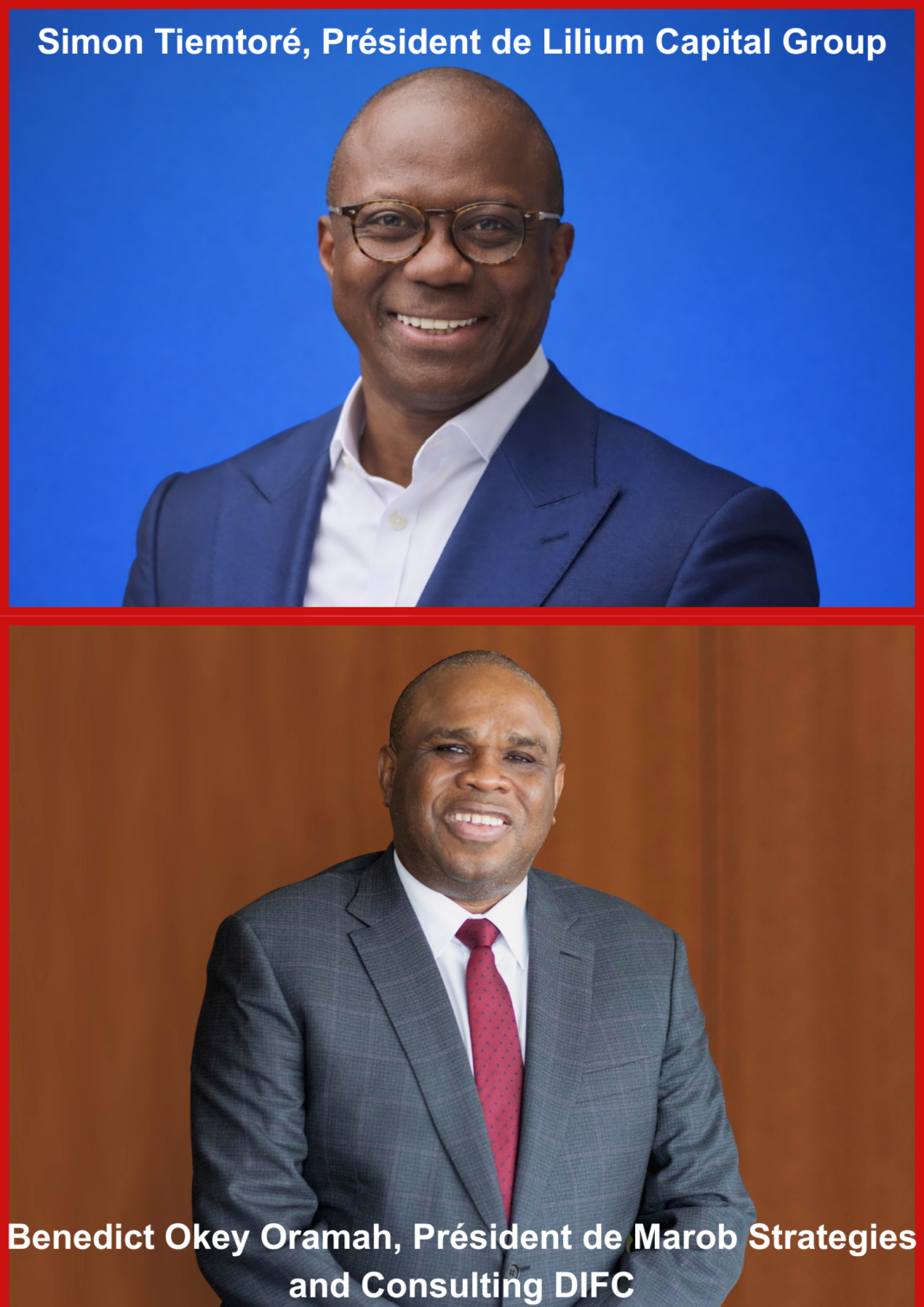 IPO DE DANGOTE PETROLEUM REFINERY : Bénédict Oramah et Simon Tiemtore, artisans d’une transaction historique IPO DE DANGOTE PETROLEUM REFINERY : Bénédict Oramah et Simon Tiemtore, artisans d’une transaction historique